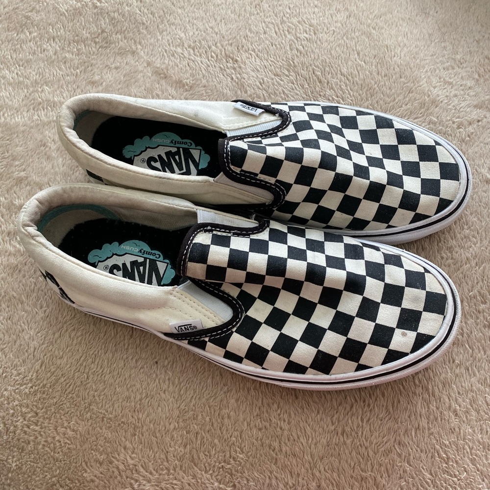 Vans Off The Wall Checkerboard Slip On Canvas